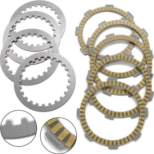 Steel Plate Disc Springs Clutch Friction Plates For Honda TL200 J/Y TLR200 D/E/G/H XR185 XR200 RB/RC/RD XR200R TLR250F TLR 250 F