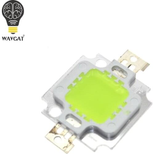 WAVGAT 10W LED chip Integrated Green High power 10w LED Beads 10W Green Led chip 450-540lm 10W led Chips 10PCS
