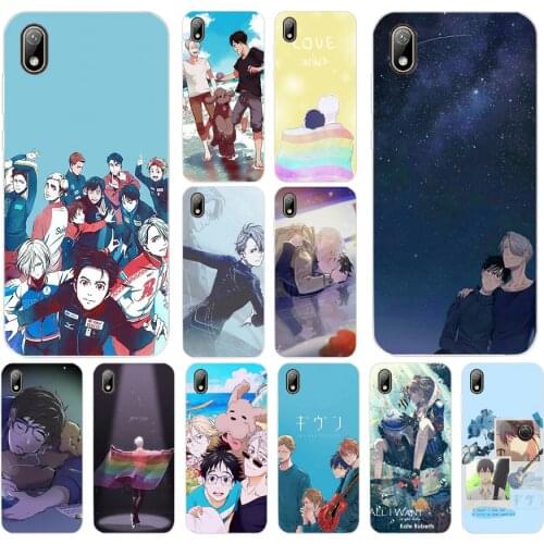 111AA Yuri On Ice Silicone TPU Protective Cover Phone Case On Case For Huawei Y5 Y6 Y7 Prime 2019 Case Soft