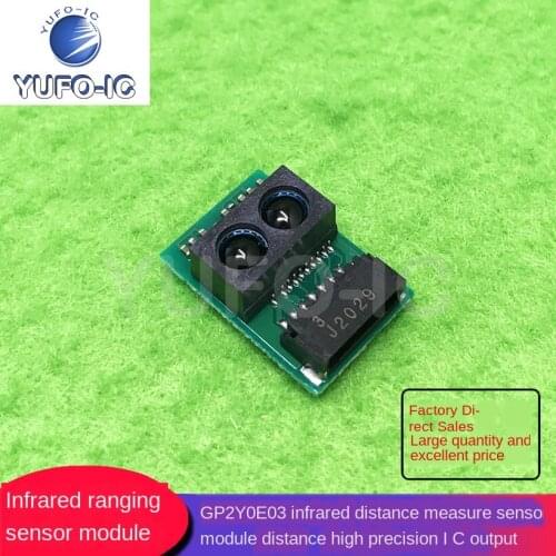 Free Ship 3pcs GP2Y0E03 Infrared Distance Measuring Sensors Module Distance Precision I2C Output Robot Accessories