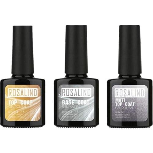 Nails Gel Polish Long Lasting Opal Jelly Gel Nail Polish Soak Off UV Gel Top Coat UV Top Coat & Base Coat