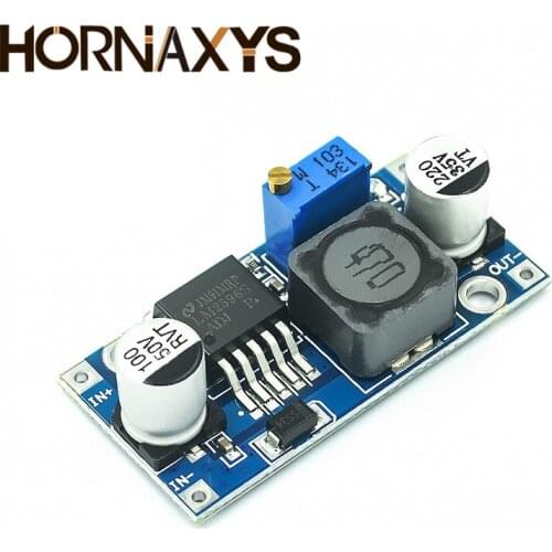 5PCS/ 3A Voltage regulator lm2596 LM2596S DC-DC 3-40V adjustable step-down power Supply module