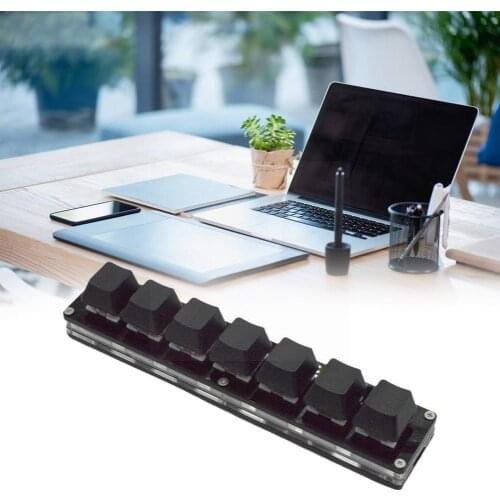 7-key Black Keypad Copy Paste Customized Shortcut Key Keyboard Mechanical Combination W0Z2