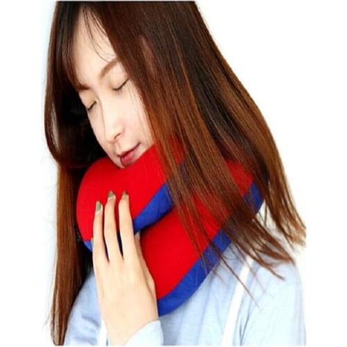 UBRUSH comfoft travel pillow neck cushion portable ergonomic airplane office plane neck head rest nap Sleep Massage pillows