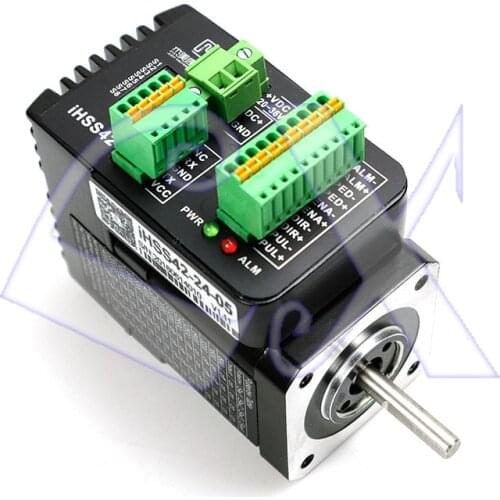 Freeshipping 1PC JMC 42 integrated closed-loop stepper motor driver IHSS42-24-05 0.48NM 2-phase hybrid servo 24VDC