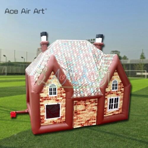 Factory price china oxford fabric inflatable bar tent pub house tent beer tent inflatable club bar tent for sale