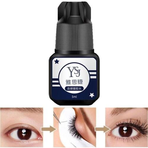 5ml Eyelash Extension Glue Strong Adhesive For Semi Permanent Lash 2 Seconds Fast Drying Powerful Eyelash Extensions Adhesive