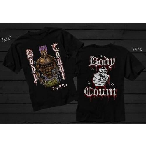 BODY COUNT-Cop Killer-Hardcorwbr e punk Rap metal-Biohazarwbr d-SIZESS to 6XL t shirt