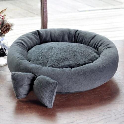 Pet Bed Pet Hamster Rabbit Cute Bowtie Thick Bed Mat Warm Winter Nests Sofa Cushion