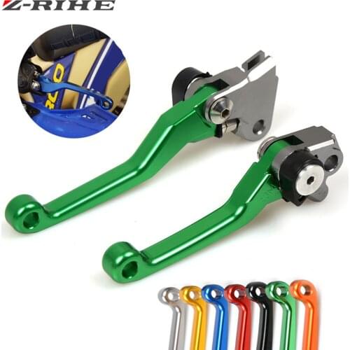 Motocross CNC Pit Dirt Bike Brake Clutch Lever Handle For Kawasaki KX450F KX 450F KX 450 F 2006 2007 2008 2009 2010 2011 2012