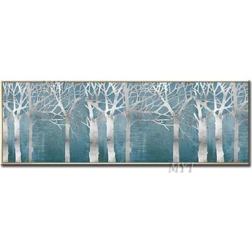 Wall Art A Variety Of Optional Beautiful A Landscape Of Trees Handpainted Home Decor Picture Modern Oil Painting On Canvas