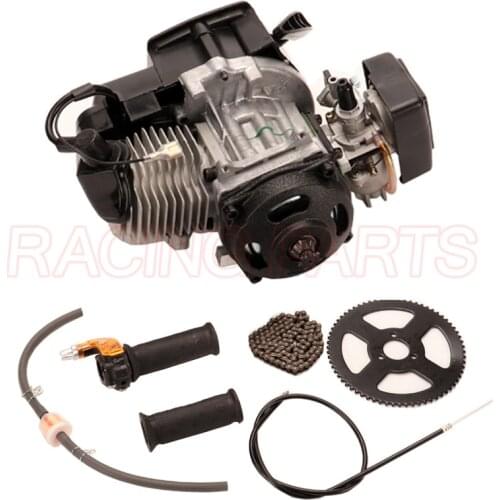 New Superior quality 43cc 47cc 49cc 2 STROKE ENGINE FOR MOTOR MINI QUAD ROCKET POCKET BIKE