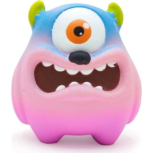 Jumbo Big Eye Adorable Monster Squishies Scented Soft Squishy Slow Rising Squeeze Toys For Adult Children Gift 11*8*10 CM