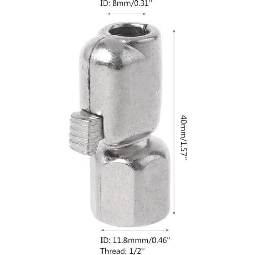 Tire Air Chucks Metal Tyre Va lve Air Pump Clip Car Pump Accessories Thread Nozzle Adapter Quick Connect 1/4" F-NPT