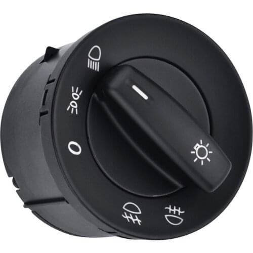 1K0 941 431Q Headlight Switch Fog Lamp Switch Knob For VW Caddy Touran Je.tta Golf V VI 5 6 Passat B6 CC Rabbit 1K0 941 431 Q