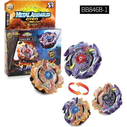 SB Beybleyd Burst Metal Fusion Gyro with Launcher 2 in 1 Bleyblade Toys for children