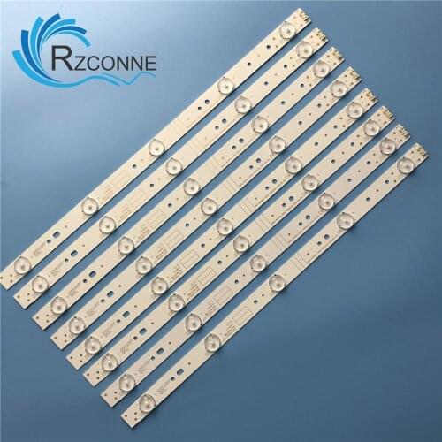 LED Backlight strip 5 lamp For 43E3000 43E3500 43E6000 E465853 5800-W43001-3P00 4p00 5P00 VER01.00 02K03177A RDL430WY LD0-10D