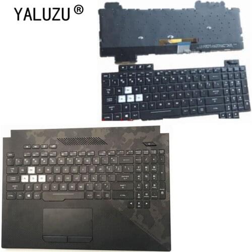 US Backlit keyboard for ASUS ROG Strix Scar II GL704 GL704S7CM GL704GM GL704GV GL704GV-DS74 GL704GW Palmrest Upper Case COVER