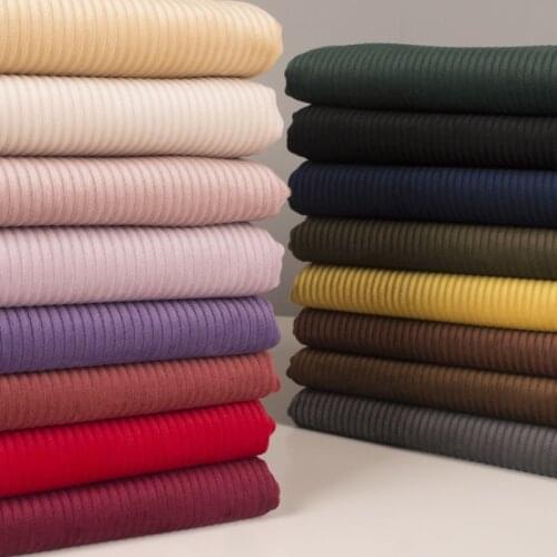 Corduroy Fabric 100% Cotton 3D Plush fabric 8mm Thickening dress Fabric DIY Handmade sewing patchwork Clothing Sofa Curtain 1M2M