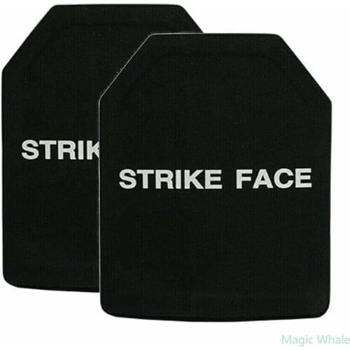 1PCS UHMWPE Body Armor Plates Bulletproof Board Trapezoid IIIA Level 10x12in