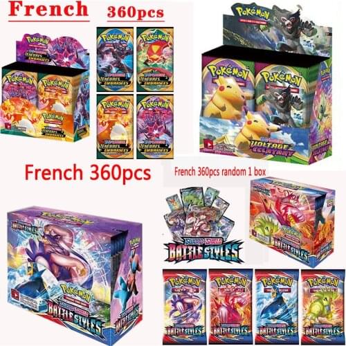 2021 Latest 324Pcs Pokemon Sword & Shield English Cards Trade Game Card Collection Toys