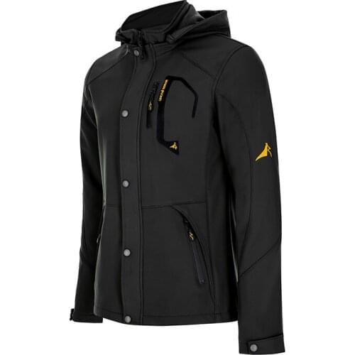 2021 Zipper Men Jackets Autumn Winter Casual Fleece Coats Bomber Jacket Scarf Collar Fashion Hooded Male Outwear Slim Fit Hoody Parka Trench sweater