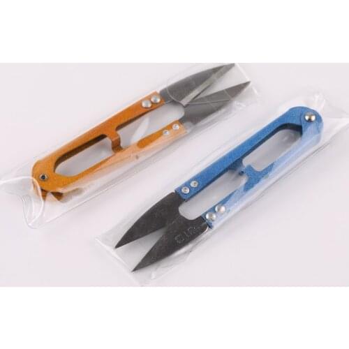 3pc Line trimming scissors yarn cross stitch special thread trimming head U-shaped shear sewing repair head