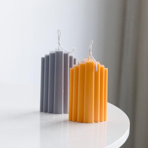 3D Plastic Candle Mold Trapezoid, Glacier, Iceberg, Building Blocks, Modeling Candle Mold DIY Handmade Candle Mold Candle Mold