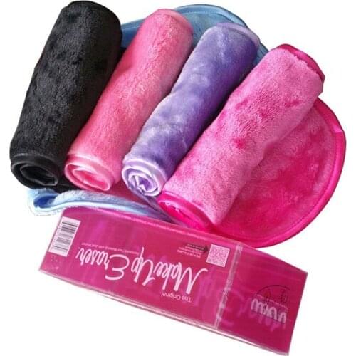 BellyLady Women Soft Reusable Facial Cleaning Towel Microfiber Makeup Remover Cotton Pads Cloth Face Towel Skincare Beauty Tools