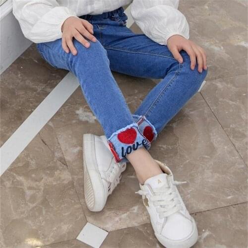 Kids Girls Pants Elastic Waist Casual Children Long Pants Springt Autumn Children Clothing Cartoon Pants Girls Clothes Trousers
