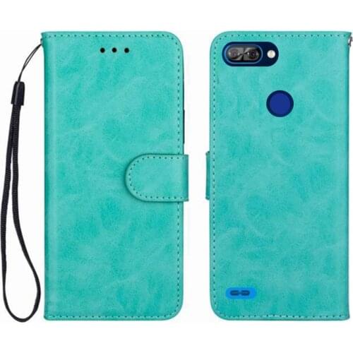 For Itel A46 5.45" ItelA46 Wallet Case High Quality Flip Leather Protective Phone Support Cover