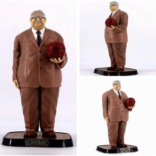 Anime Figure Slam Dunk GK Mitsuyoshi Anzai Coach Scene Model Box Figure anime figures