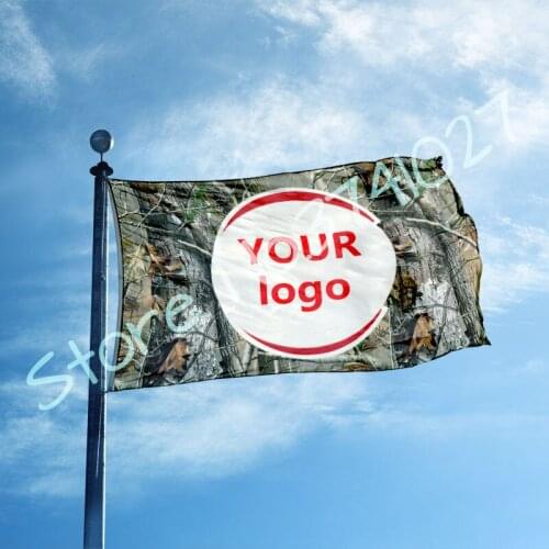 Chicago Flag 3X5FT 90x150cm 100% Polyester with camouflage background Sport banner with 2 grommet Chicago any logo flag