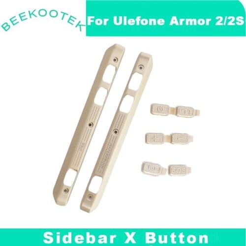 Power PTT SOS button For Ulefone Armor 2/2S Volume Camera Side Button+Left and Right Decoration Replacement Accessories Parts