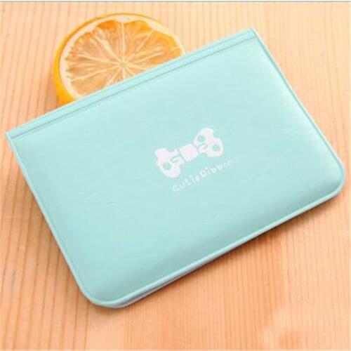 Bow tie Card set Credit Card Holder Women Business Cards ID Passport Card Holder 12 Bits PU Leather