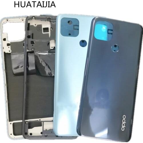 New Battery Door Back Cover Housing Case For Oppo A35 PEHM00 Glass rear shell OppoA35back case