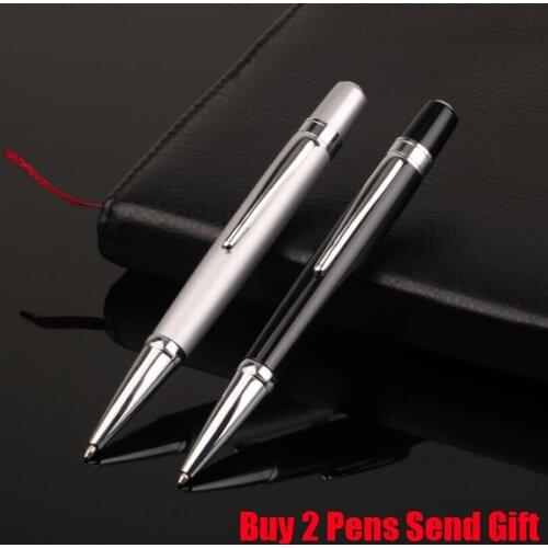 New Arrival Brand Metal Ballpoint Pen Office Executive Fast Writing Business Pen Nice Office Gift Buy 2 Pens Send Gift