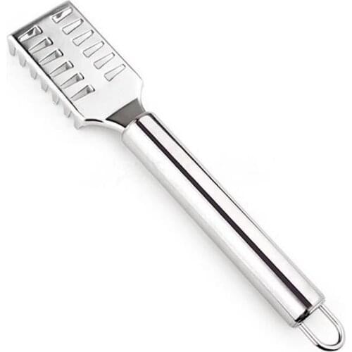 20*3.5cm Stainless Steel Fish Scaler Planing Fish Scale Fish Cleaner Scaler Scraper Kitchen Peeler Tool Gadgets Cooking Tools