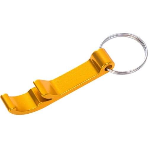 2019 Portable mini Bottle Opener Keychain multi colors Metal Beer bottle can openers home Bar party Tool LX6605