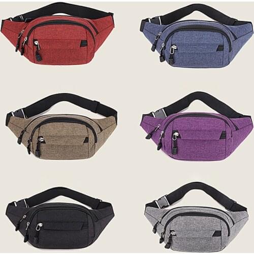 Hip Belly Banana Bum Chest Belt For Men Women Waist Bag Male Female Fanny Pack Pouch Murse Purse Kidney Row Bumbag