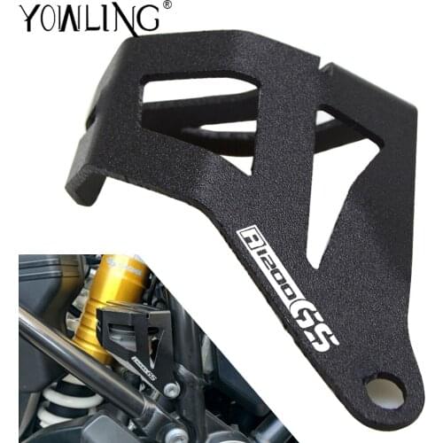 R1200GS LOGO Motorcycle Rear Brake Fluid Reservoir Guard Cover Protect FOR BMW R 1200 GS R1200 GS LC Adventure 2014 2015 2016