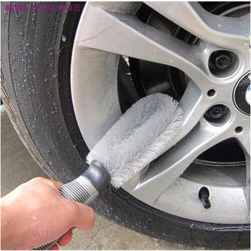 Car Wheel Brush Tire Rim Washing Tool Vehicle Tyre Cleaning Brushes Black Auto detailing brush Care Car Accessories car wash