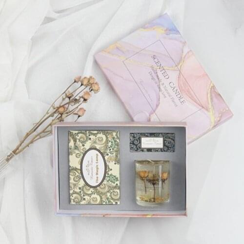 Candles Scented Soy Plant Fragrance Wholesale Soy Wax Natural Aromatherapy Candle Scented Candle With Gift Box