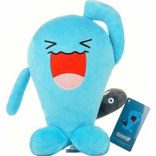 Wobbuffet Squirtle Bulbasaur Cubone Eevee Snorlax Lapras Kids Gift Pokemon Plush Doll Pikachu Stuffed Toys for Children