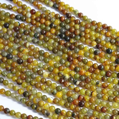 Yellow Dragon Vein natural stone agat carnelian onyx 6mm 8mm 10mm 12mm natural stone round loose beads making Jewelry A35