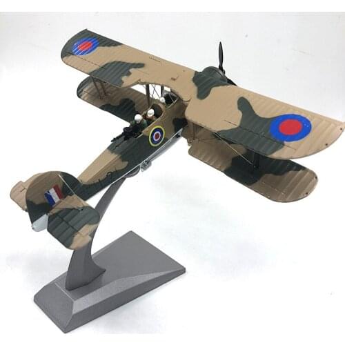 1：72 British Aircraft Swordfish Attack Aircraft Simulation World War Ii Aircraft Model Decoration Collection Display Gift