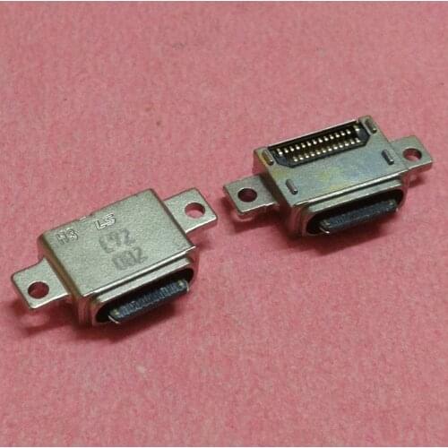 10Pcs Charger Usb Charging Dock Port Connector For Samsung Galaxy Tab Active 2 T390 T395 W2018 W2019 G9508 Type C Jack Plug