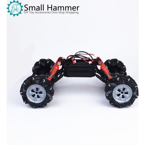 2019 New Omni-directional smart car chassis universal wheel with cover four wheels drive