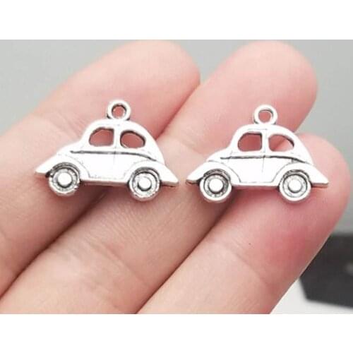 30pcs/lot--22x16mm, Antique silver plated car charms,DIY supplies,Jewelry accessories