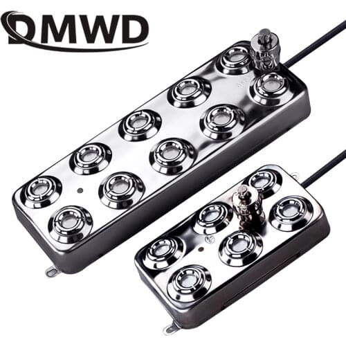 48V 6 Head Ultrasonic Mist Maker Generator Fogger Industry Humidifier Landscape Garden Sprayer Nebulizer Fountain Pond Atomizer